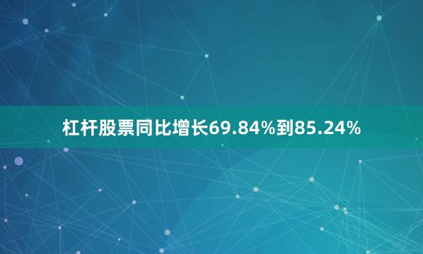 杠杆股票同比增长69.84%到85.24%